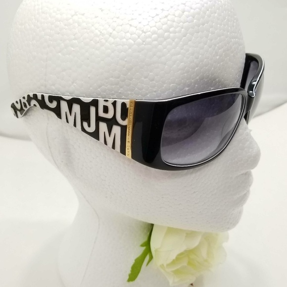 Marc Jacobs SpellOut Wide Temple Sunglasses